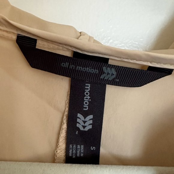Full-Zip Windbreaker Jacket - All in Motion™ Beige S - Picture 4 of 5